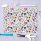 Wilde Bloemen Bloemig  Tissuepapier (Craft)