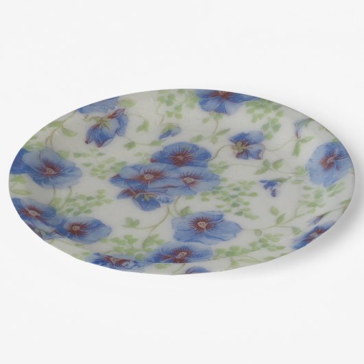 Wilde bloemen Bord papier (Gekanteld)