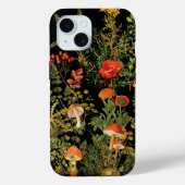  wilde bloemen bos paddenstoelen Case-Mate iPhone case (Achterkant)