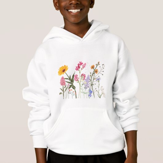 Wilde bloemen, Botanische Kinderen mooie bloem (Voorkant)