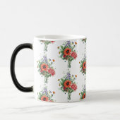  wilde bloemen botanische kunst magische mok (Links)