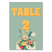 Wilde bloemen Botanische tuinbruiloft Kaart (Voorkant)