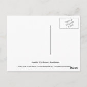 Wilde bloemen briefkaart (Achterkant)