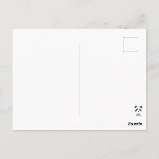  wilde bloemen briefkaart (Achterkant)