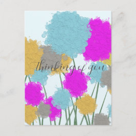  wilde bloemen briefkaart