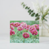Wilde bloemen briefkaart (Staand voorkant)