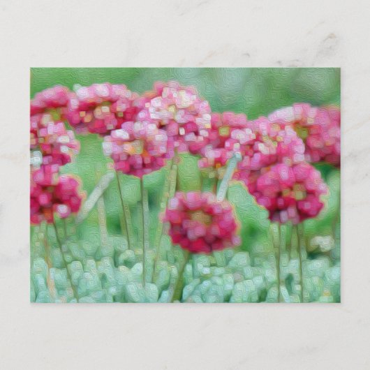 Wilde bloemen briefkaart (Voorkant)