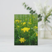 wilde bloemen briefkaart (Staand voorkant)