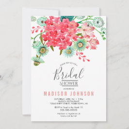 Wilde Bloemen | Bruidsdouche | Uitnodiging