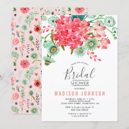 Wilde Bloemen | Bruidsdouche | Uitnodiging