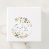 Wilde Bloemen Bruiloft Bedankjes Labels (In situ)
