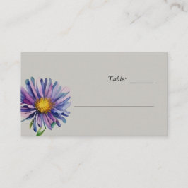 Wilde Bloemen Bruiloft Tafelkaartje Plaatskaartje
