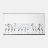 Wilde bloemen bureaumat (Keyboard & Muis)