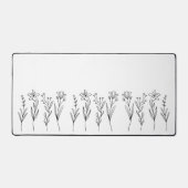 Wilde bloemen bureaumat (Voorkant)