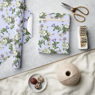 Wilde bloemen cadeaupapier