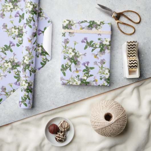 Wilde bloemen cadeaupapier (Crafts)