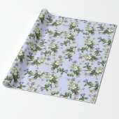 Wilde bloemen cadeaupapier (Uitgerold)