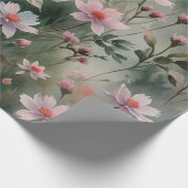 wilde bloemen cadeaupapier (Hoek)