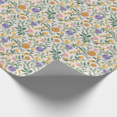 Wilde Bloemen Cadeaupapier (Hoek)