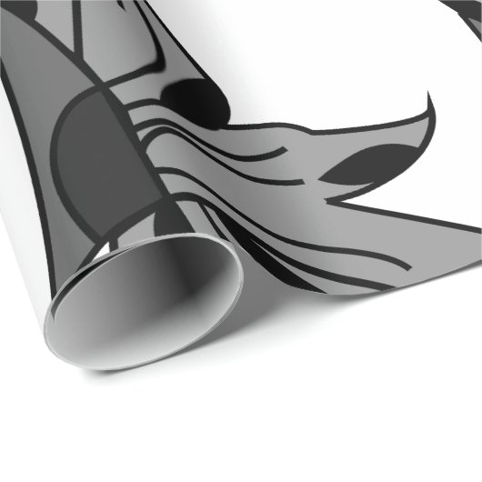 wilde bloemen cadeaupapier (Rol Hoek)