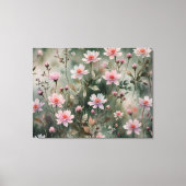  wilde bloemen canvas afdruk (Voorkant)