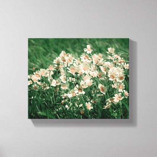 Wilde bloemen canvas afdruk (Voorkant)