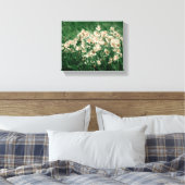 Wilde bloemen canvas afdruk (Insitu (Slaapkamer))