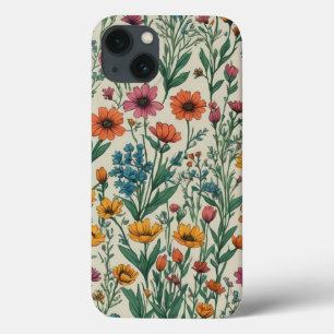 Wilde bloemen Case-Mate iPhone case