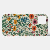 Wilde bloemen Case-Mate iPhone case (Achterkant (horizontaal))