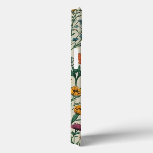 Wilde bloemen Case-Mate iPhone case (Achterkant / Rechts)