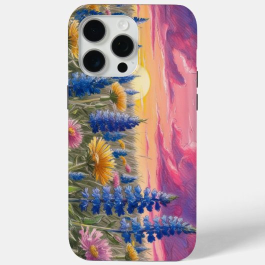Wilde bloemen Case-Mate iPhone case (Achterkant)