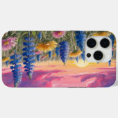 Wilde bloemen Case-Mate iPhone case (Achterkant (horizontaal))