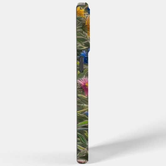 Wilde bloemen Case-Mate iPhone case (Achterkant / Rechts)