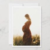 Wilde Bloemen Chic Boho Bloemstuk Geslachtsneutral Kaart (Achterkant)