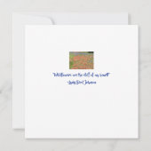 Wilde Bloemen Citatet Notitiekaart (Achterkant)