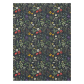 Wilde bloemen collage tafelkleed (Voorkant)