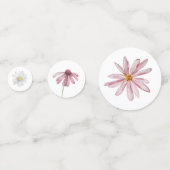 Wilde bloemen confetti (Achterkanten)