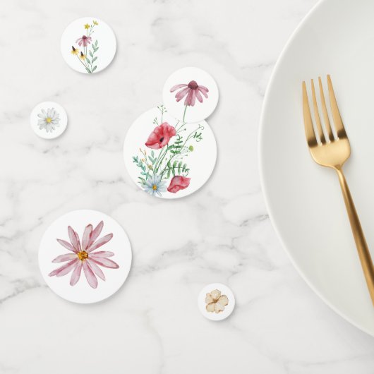 Wilde bloemen confetti (Groep)