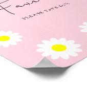 Wilde bloemen Daisies - Favors Poster (Hoek)