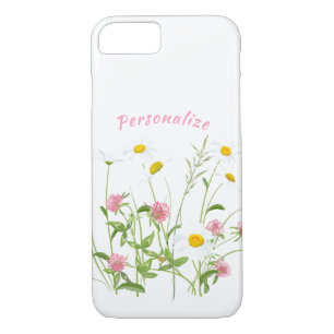  wilde bloemen Daisy Carnan Personeelsformatie iPhone 8/7 Hoesje