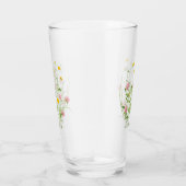 wilde bloemen Daisy Carnroze Glas (Rechts)