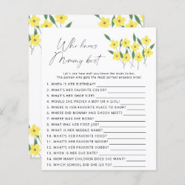 Wilde bloemen die het beste mama-spel kennen