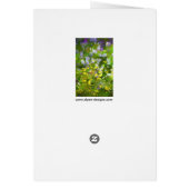 Wilde bloemen die het schilderen van de natuur hin (Achterkant)