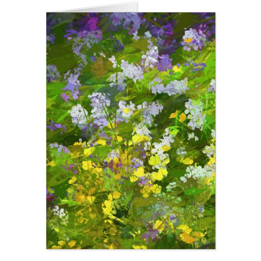 Wilde bloemen die het schilderen van de natuur hin (Voorkant)