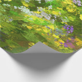 Wilde bloemen die het schilderen van de natuur hin cadeaupapier (Hoek)