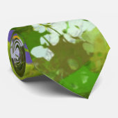 Wilde bloemen die het schilderen van de natuur hin stropdas (Opgerold)