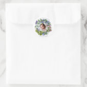 Wilde Bloemen Droom | | Dank U Ronde Sticker (Tas)