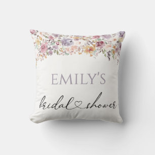 Wilde bloemen Elegante bruidsdouche Kussen