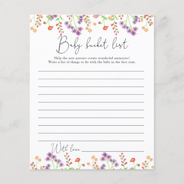Wilde bloemen Emmer bucketlist (Voorkant)