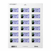  wilde bloemen en katten Dank jullie Stickers - La (Full Sheet)